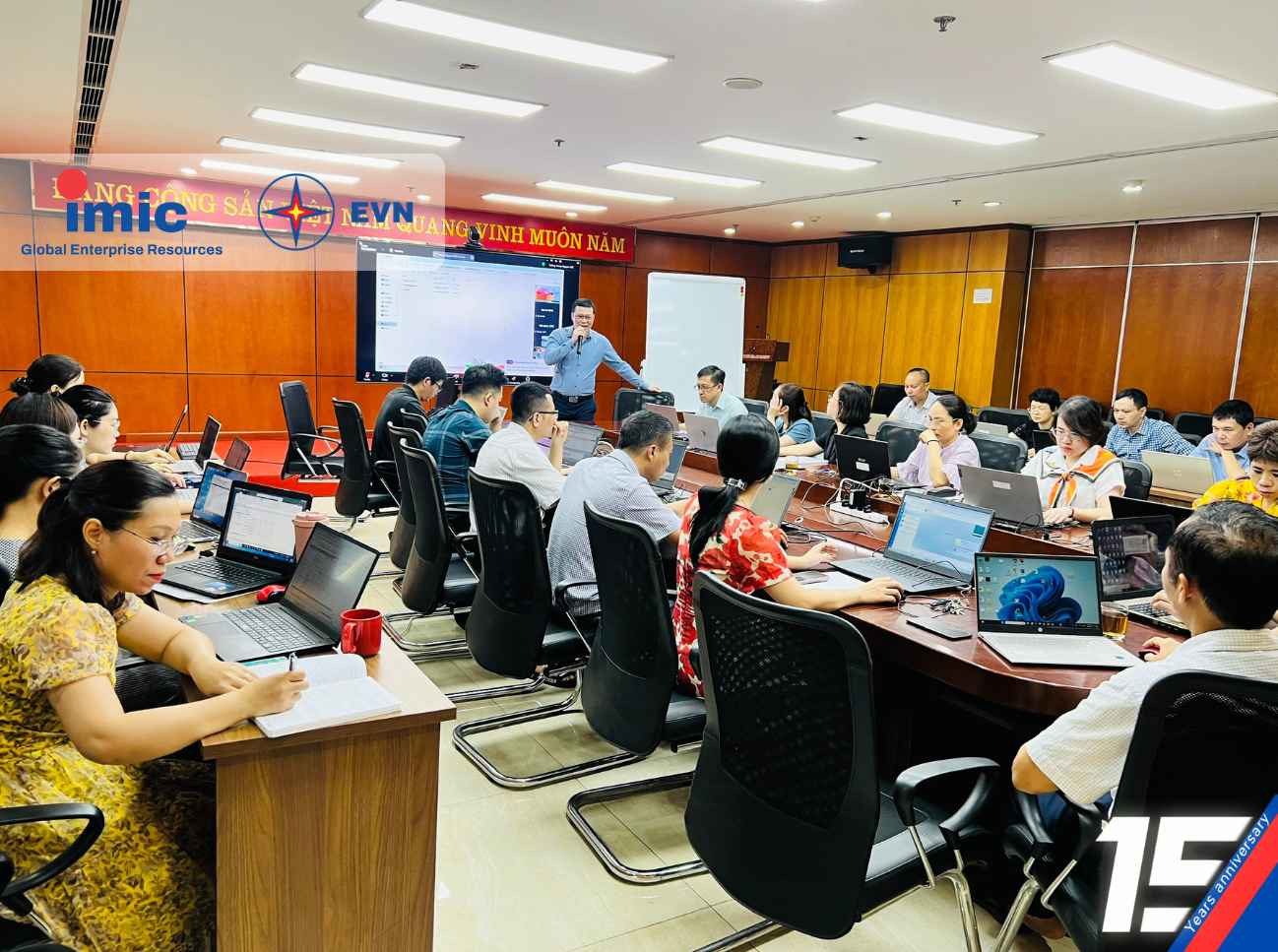 IMIC Technology tổ chức đào tạo Excel và VBA Excel cho Công ty CP Phát triển Điện lực Việt Nam
